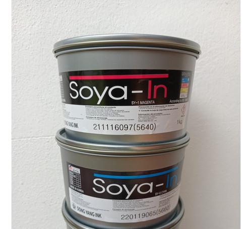 Tintas Offset Soya-in En Latas De 1 Kg 1