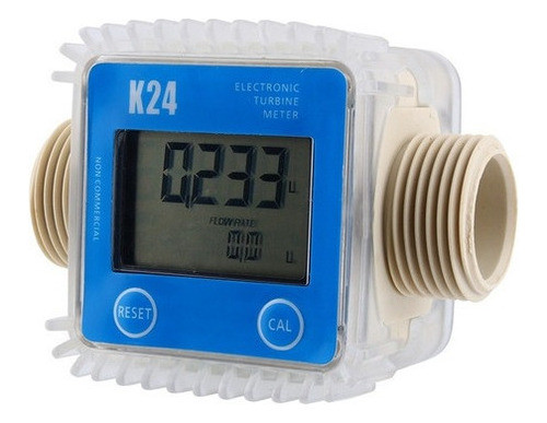 Medidor De Vazão De Combustível Diesel Digital K24 Lcd Turbi 1