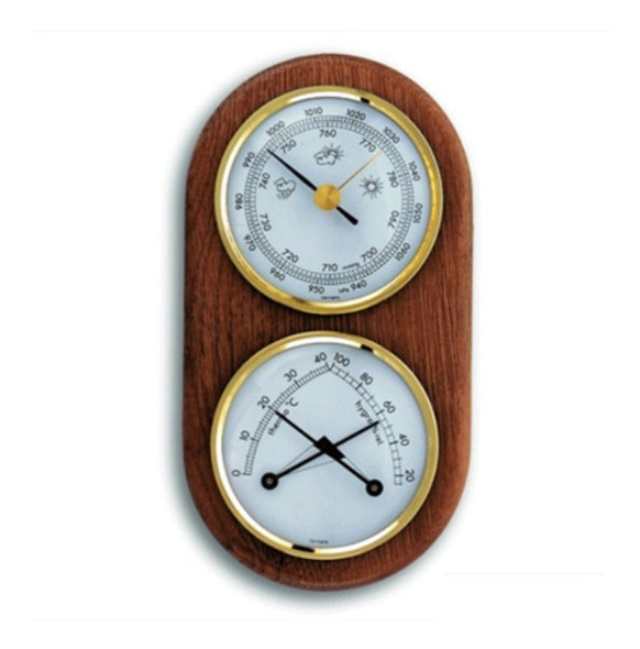 Estación Meteorólogica Interior Tfa Presión Humedad Roble 0