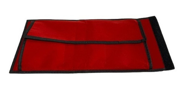 Kit Com 6 Porta Joias Quadrado Tamanho M Cor Vermelho+brinde 1