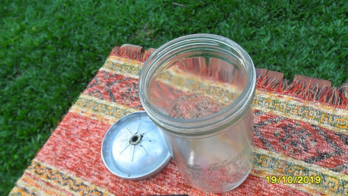 Antiguo Recipiente Publicidad Aceite La Patrona P Hacer Mayo 1