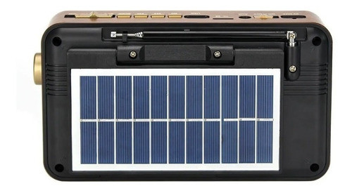 Radio Retro Daihatsu D-rp60usb Am/fm Bluetooth C/luz Y Solar 1