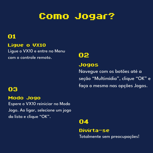Kit Gamer Vx10 Vivensis Jogos Controle Pendrive Hub 1