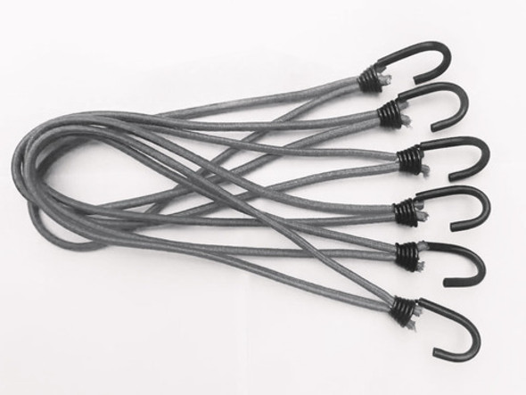 20 Extensor Elástico Gancho Para Fixar Lona De Caminhão 30cm 0