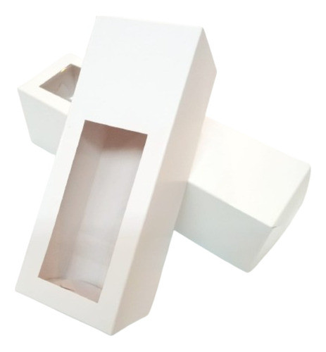 Caja Macarons / Multiuso Visor Blanca 16x06x06 - Pack X10u 0