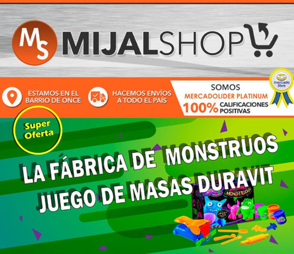 Juego Masas Fábrica De Monstruos Duravit Creatividad 1