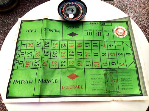Antigua Ruleta De Chapa, Decada 60` Leer Descripción 1