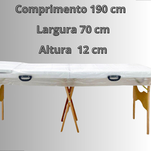 Capa Transparente Impermeável De Luxo Para Maca Confortável 1