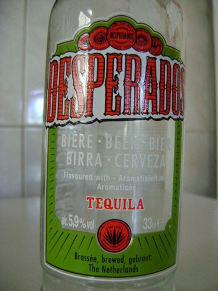 Botella De Cerveza Desperados Vacia Con Tapa 1