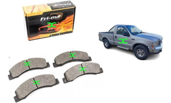 Pastilla De Freno Delantera Ford F-100 F-250 F-350 1999/ 0