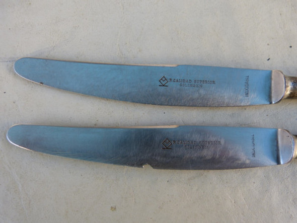 2 Cuchillos P.calidad Superior Solingen Inoxidable 25cm Larg 1