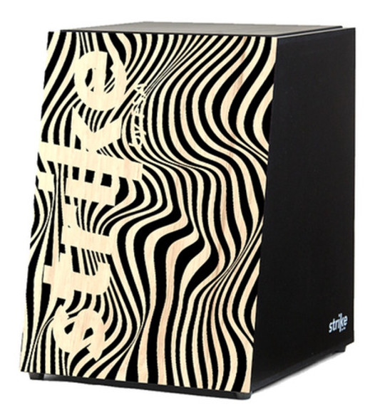 Cajon Fsa Strike Sk 4063 Psicodélico Mdf Acústico 0