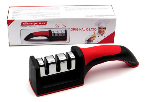 Afiador Amolador De Facas 3 Opções De Afiadores Profissional 0