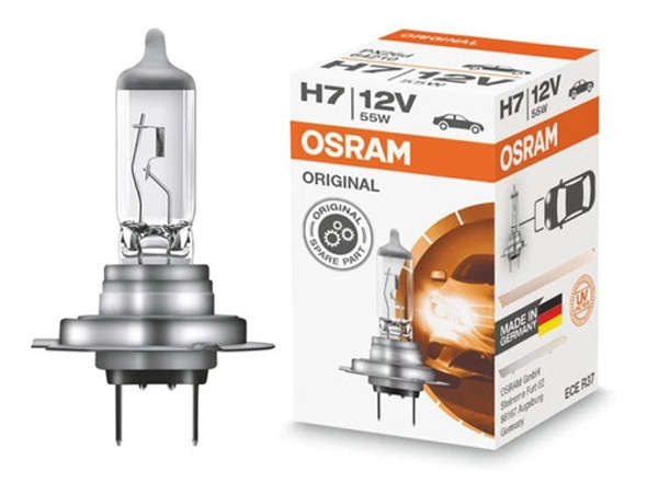 Lampara Osram H7 Para Auto 12v 55w Original Alemana 0