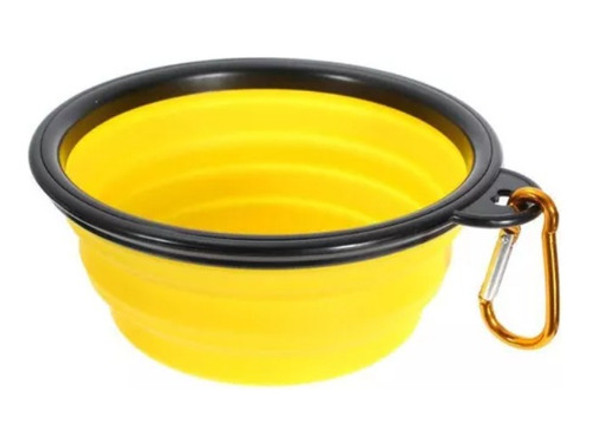 Comedero Bebedero Plegable De Silicona Para Perros 350 Ml 1
