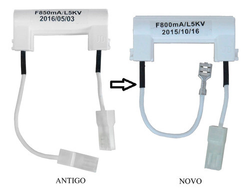 Fusível Alta Tensão Micro-ondas LG Mh7049c Mh7049ca Novo 1