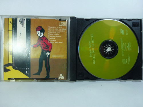 Joaquin Sabina Hotel Dulce Hotel Audio Cd En Caballito* 1