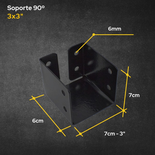 Caja Cerrada Tirante Madera 3x3 Entrepiso X 10 Envio Gratis 1