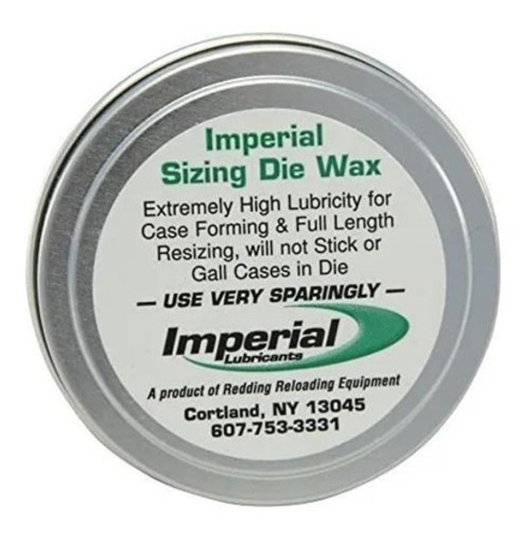 Imperial Case Lube Lubrificante Estojo Recarga Wax Redding 0