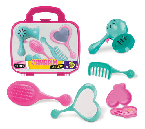Camarim Fashion Acessórios De Beleza Na Maleta - Samba Toys 0