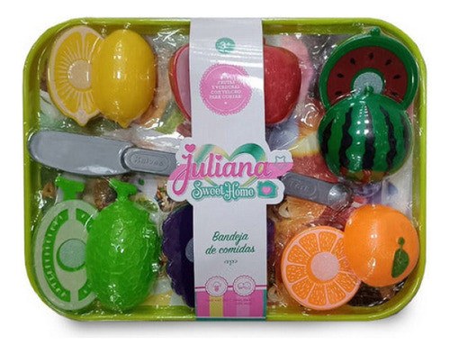 Juliana Set De Frutas Y Verduras Con Bandeja Ploppy.6 496038 0