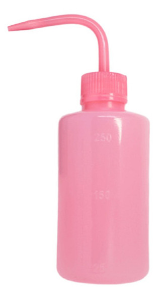 Almotolia 250ml Plástica Rosa Bico Curvo 1