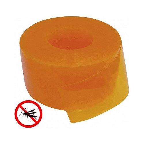 Bobina Pvc Amarela Anti-inseto 50,0 Metros - Cortina Pvc 1