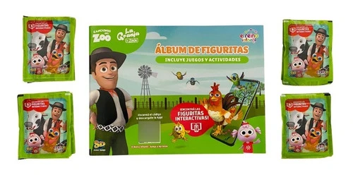 Pack Album + 100 Sobres La Granja De Zenón - Reino Infantil 0