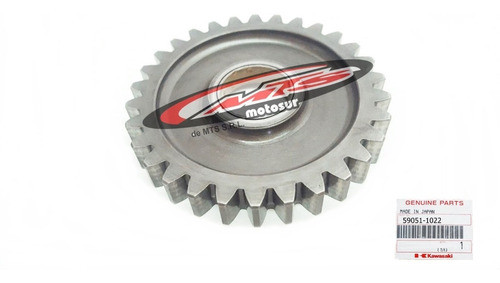 Engranaje De Arranque Patada Original Kawa Kx 250 Moto Sur 0