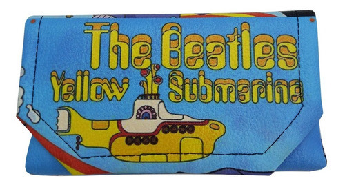 Tabaquera De Eco Cuero! The Beatles! Tres Compartimientos! 0