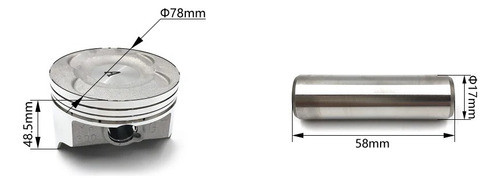 Kit Pistón Zanella Rz3 Original Anibalengo 1