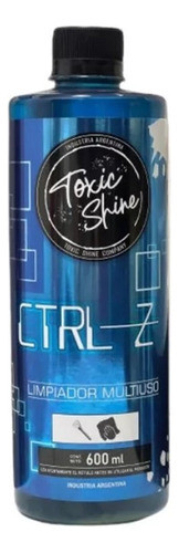 Control Z Limpiador Ctrl Z Multiuso Espuma Toxic Shine 600ml 0