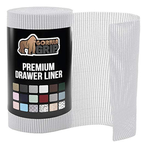 Gorilla Grip Original Forro Para Cajones Y Estantes, Rollo N 0