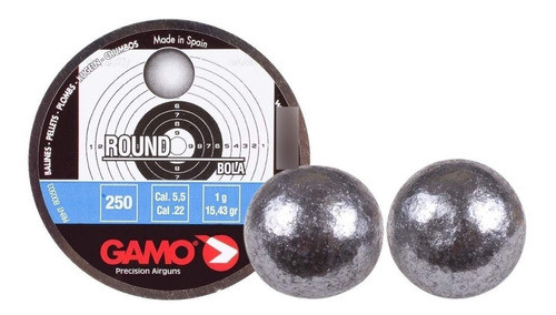 Balines Gamo Round 5.5 X250u - Esfericos Premium Caza - Swat 0