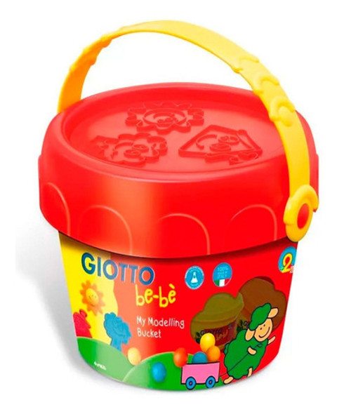 Set Súper Completo Giotto Balde Masas Plastilina Bebé El Rey 0