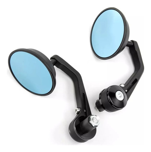 Espejo Moto Cafe Racer Redondos Sportbike Gentleman Top R 0
