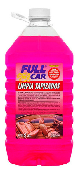 Limpia Tapizados Vinilos Interiores Full Car 5 Litros 0