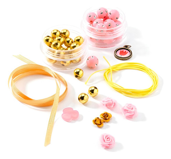 Kit De Bijouterie Perlas Y Flores Para Niños Djeco 1