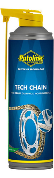 Lubricante De Cadena Putoline Techchain 500ml Motocity 0