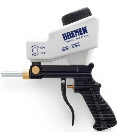 Pistola Arenadora Neumatica Cuerpo Plastico 600 Cc Bremen 0 Pistola Arenadora Neumatica Cuerpo Plastico 600 Cc Bremen 0