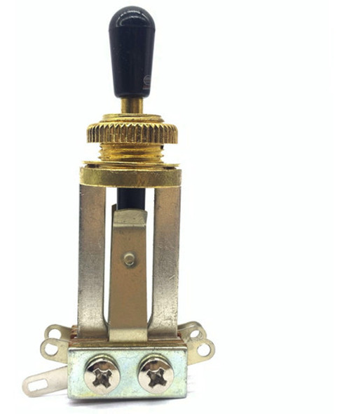 Chave 3 Posições Longa Guitarra Acustica Ltg5 Dourado Preto 0