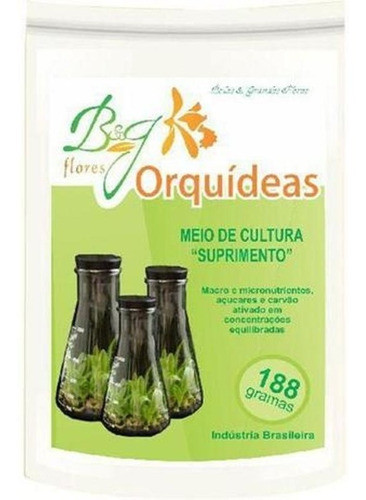 Meio De Cultura Para Orquídeas 188g - B&g Orquídeas 0