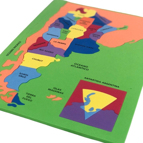 Mapa Didactico Eva Magic Argentina (40 Piezas) 1