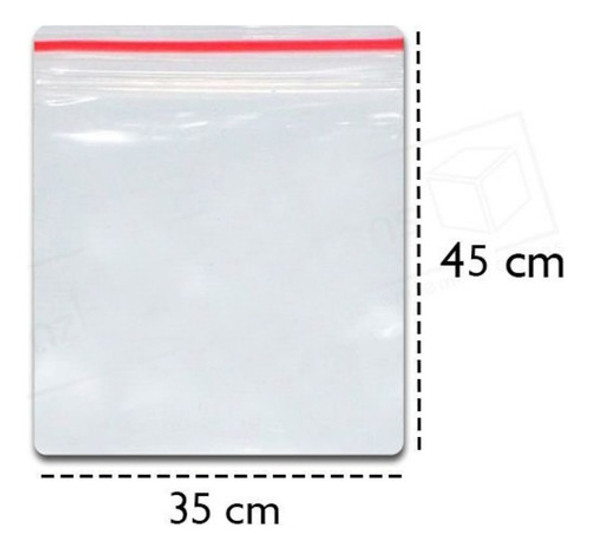 Saco Zip Lock Hermético N12 - 35x45 - C/ 50 Unid. 0 Saco Zip Lock Hermético N12 - 35x45 - C/ 50 Unid. 0