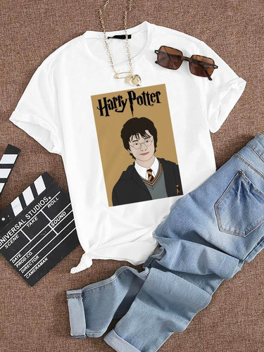 Plantilla Para Sublimar Remera Harry Potter 0