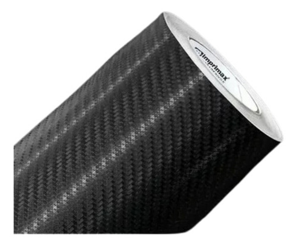 Vinilo Negro Fibra Carbono X 5m Ploteo Texturado Imprimax 4d 0