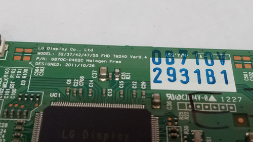 Placa T-com Philips 47pfl7007g/77 6870c-0402c Nk1756 1