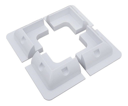 Soporte Plástico Solar Vehículos Kit 4 Piezas Abs4wh Enertik 0