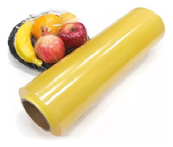 Rollo Papel Film Adherente Pvc 38cm X 1000mts Alimentos 0 Rollo Papel Film Adherente Pvc 38cm X 1000mts Alimentos 0