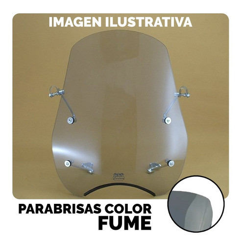 Parabrisas Curtain Universal Super Sport Tono Fume Um 0